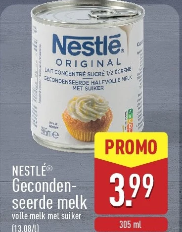 Geconden­ seerde melk