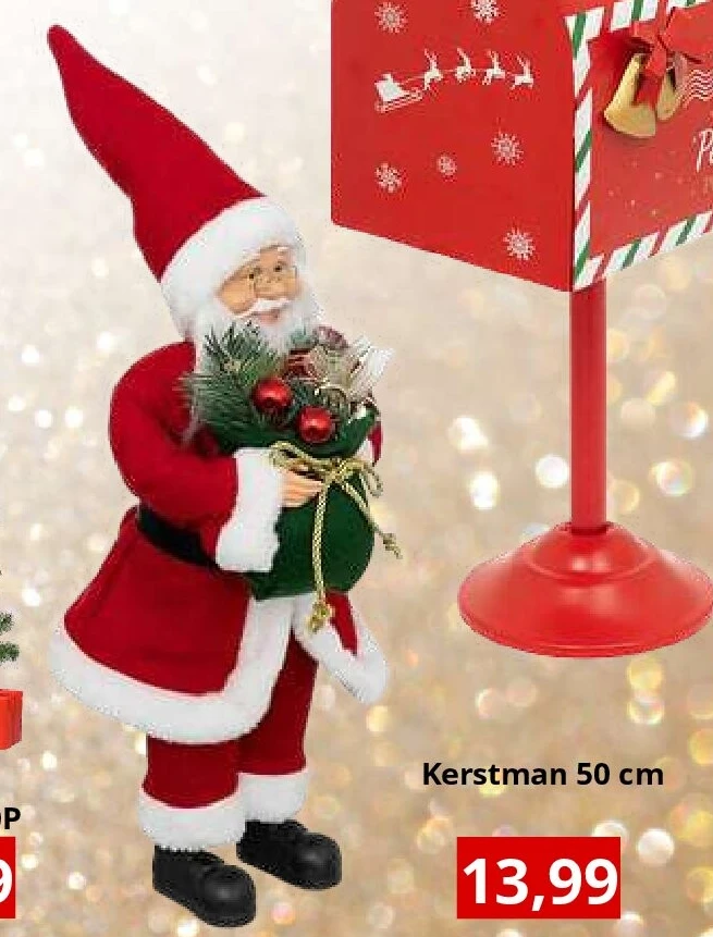 Kerstman 50 cm