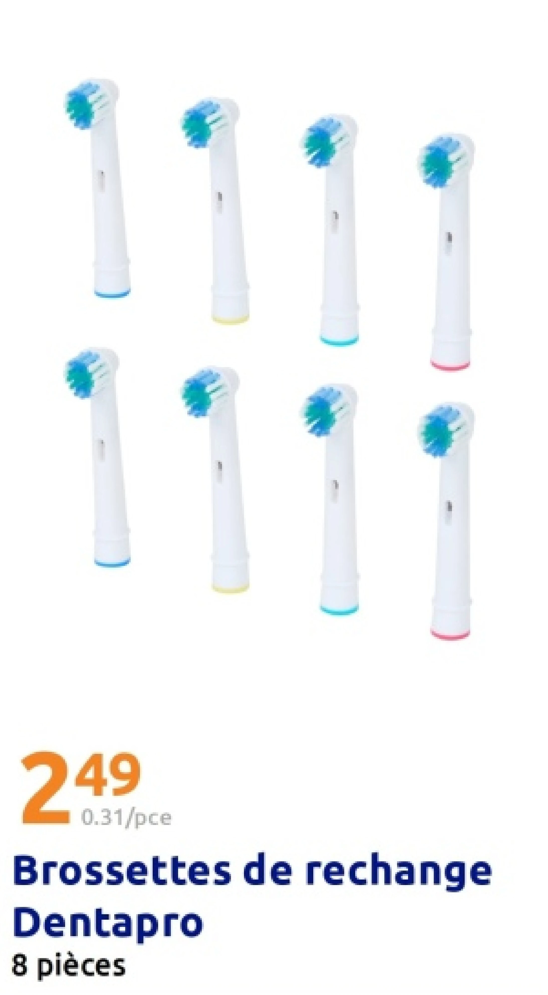 Brossettes de rechange Dentaprо