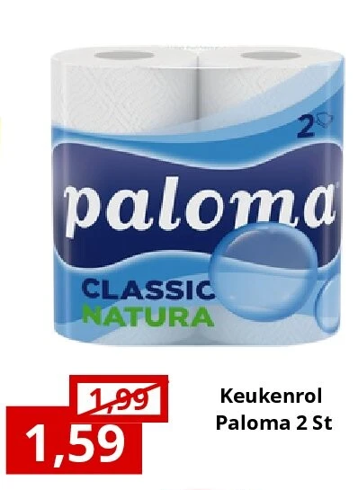 Keukenrol Paloma 2 St