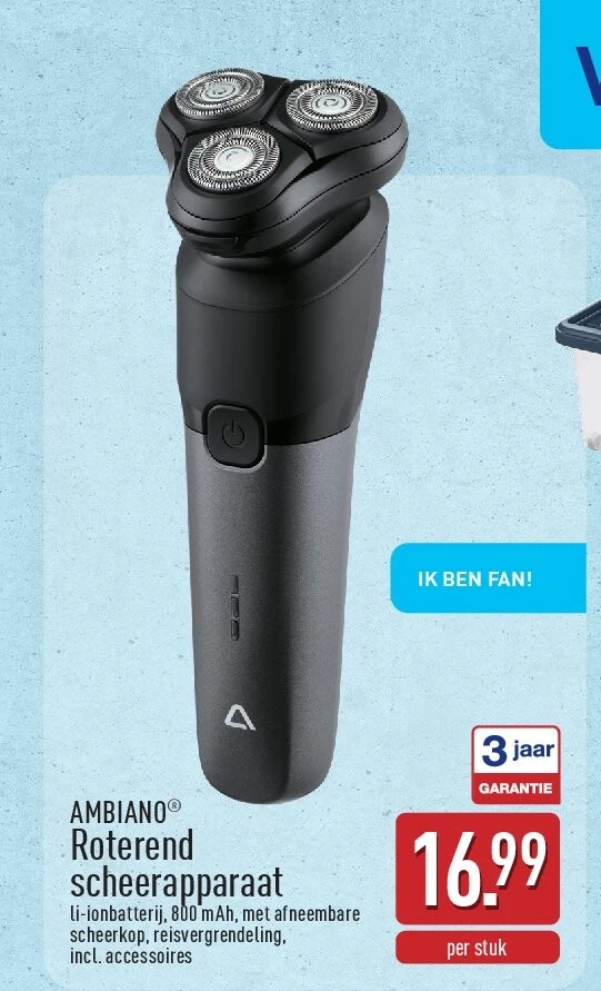 Roterend scheerapparaat