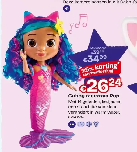 Gabby meermin Pop
