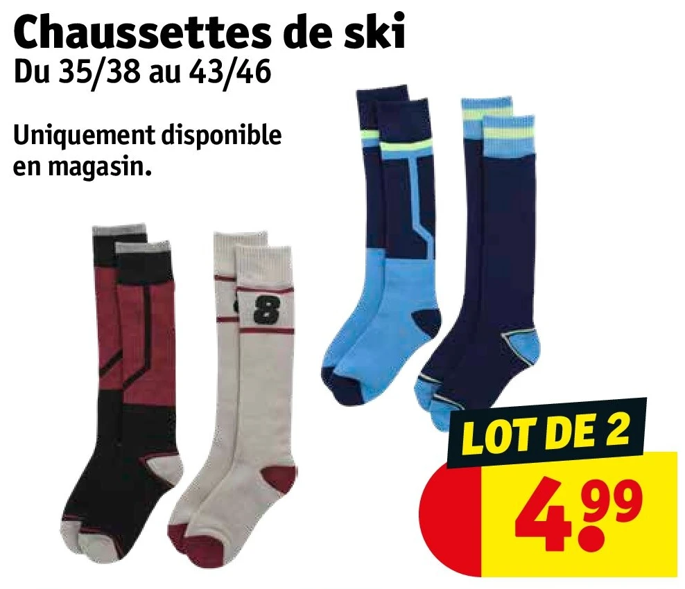 Chaussettes de ski