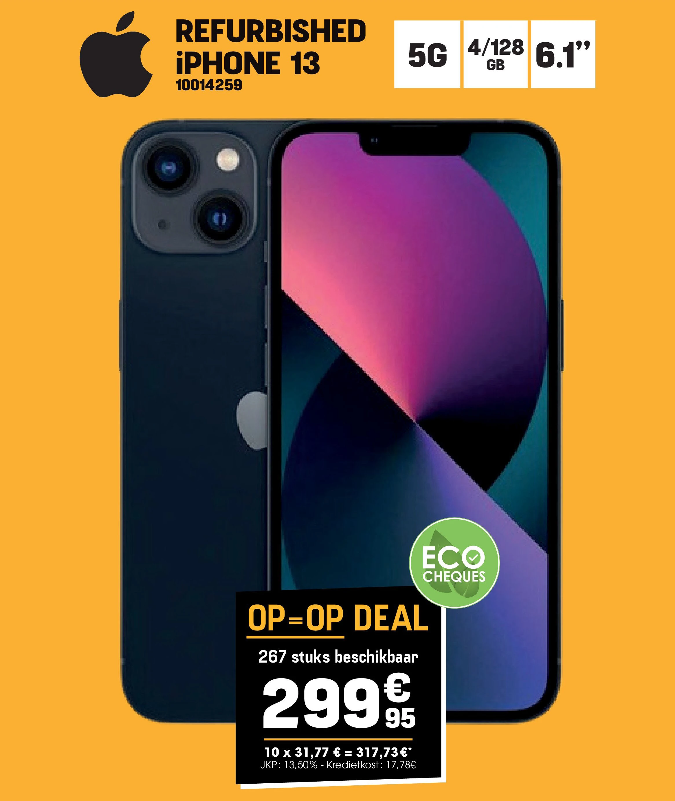 REFURBISHED iPHONE 13