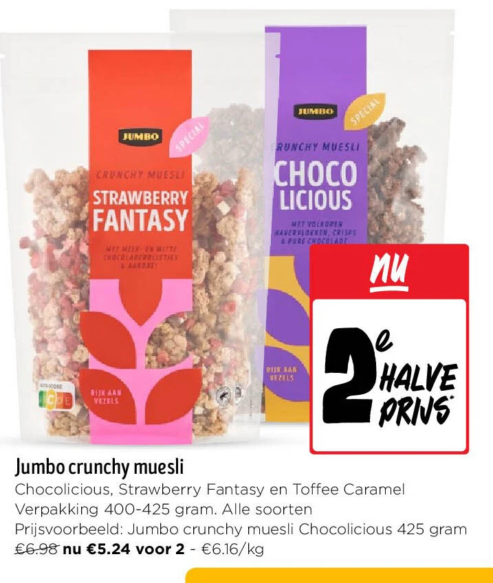 Jumbo crunchy muesli