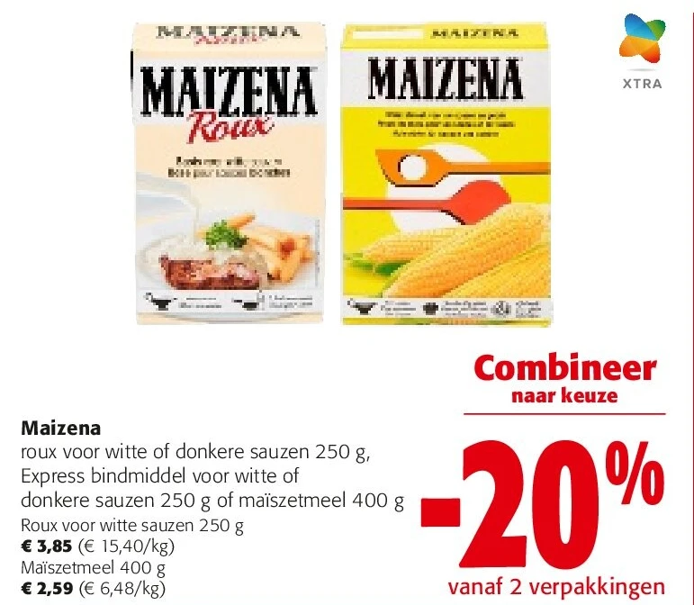 Maizena Roux voor witte sauzen 250 g