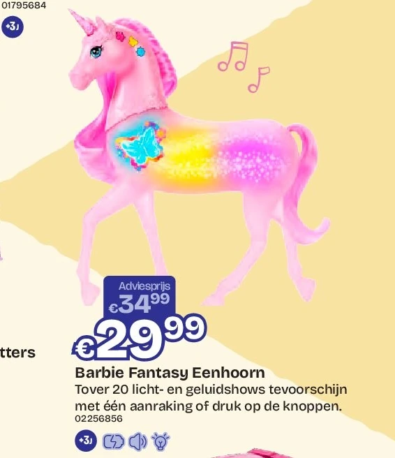 Barbie Fantasy Eenhoorn