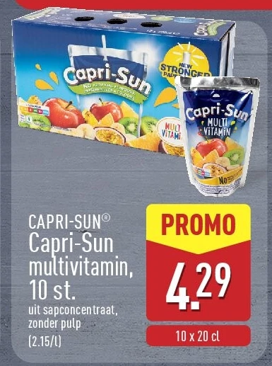 Capri-Sun multivitamin, 10st.