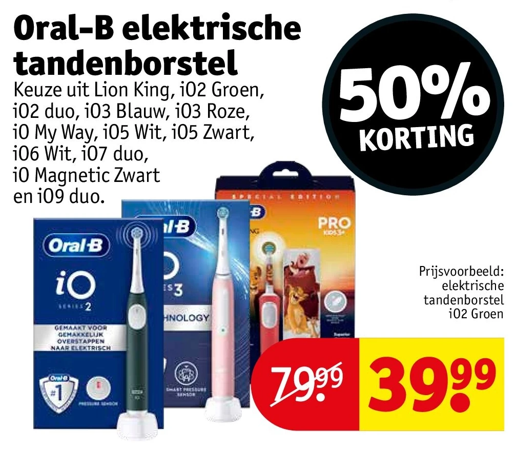 Oral-B elektrische tandenborstel