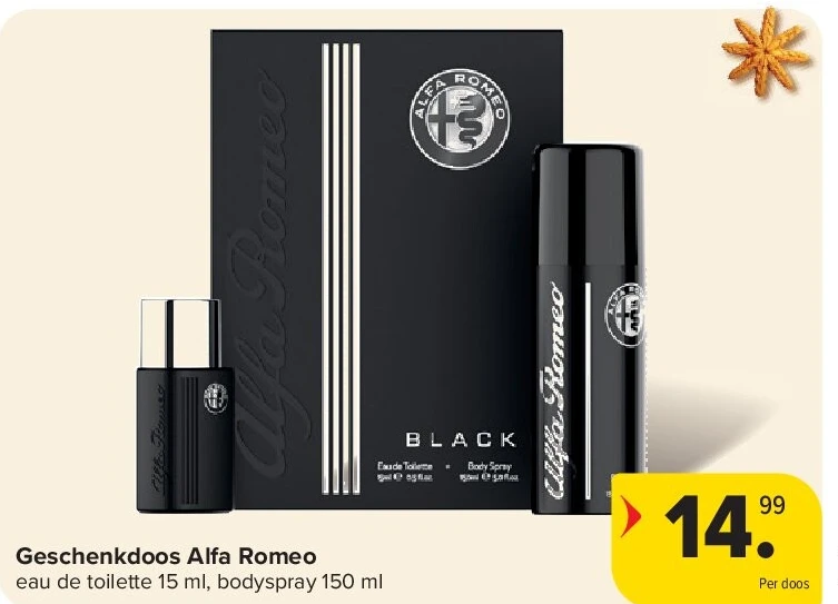 Geschenkdoos Alfa Romeo