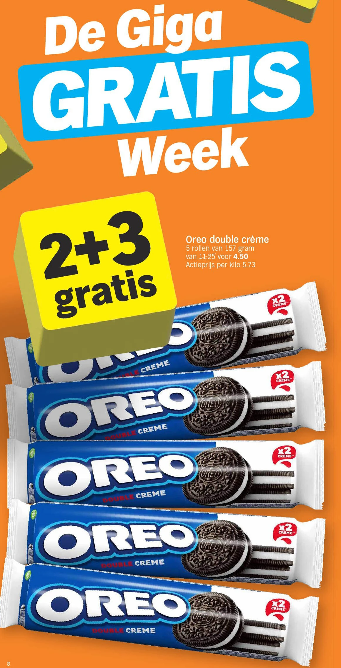Oreo double crème