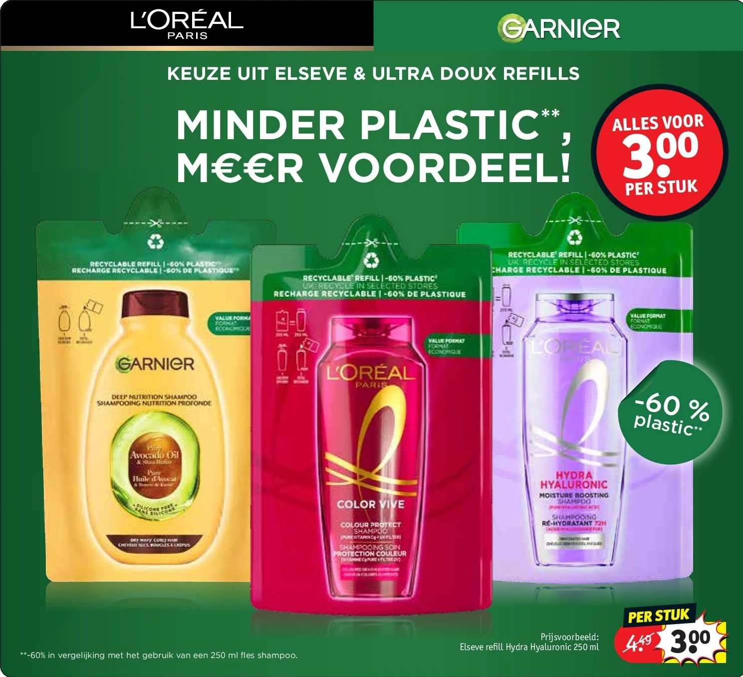 Elseve refill Hydra Hyaluronic 250 ml