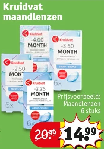 Kruidvat maandlenzen