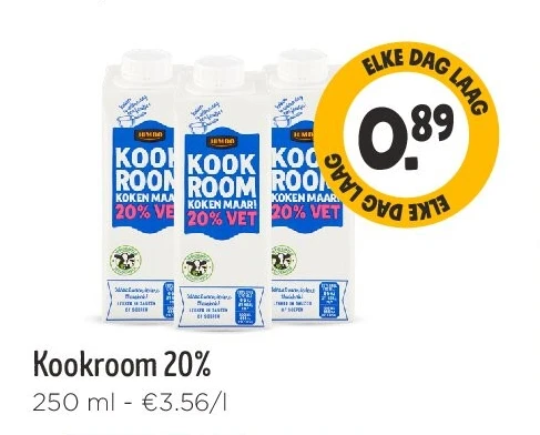 Kookroom 20%