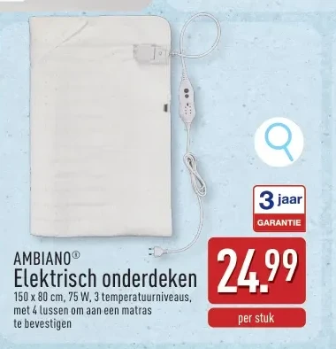 Elektrisch onderdeken