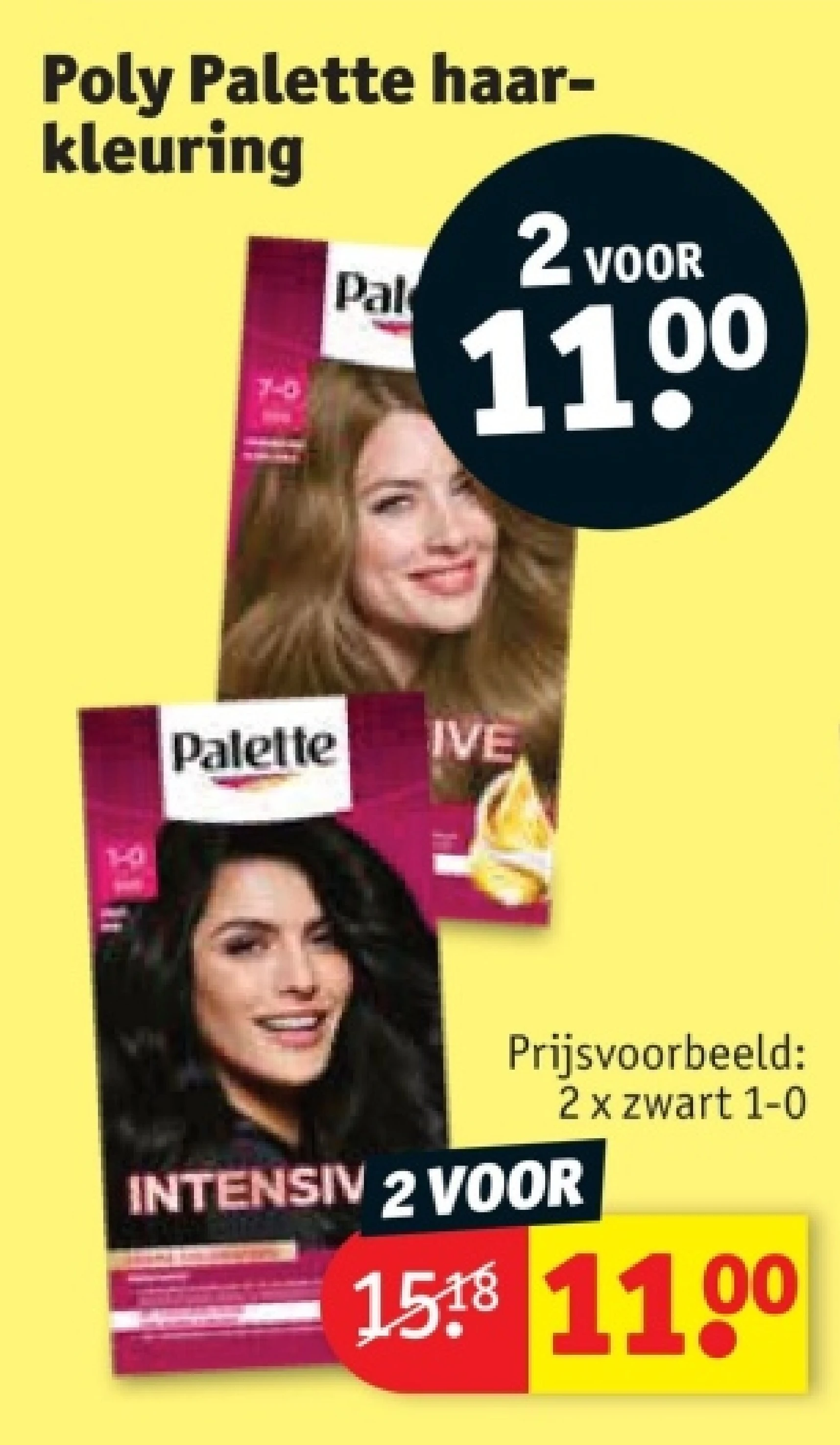 Poly Palette haarkleuring