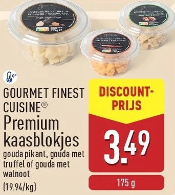 Premium kaasblokjes