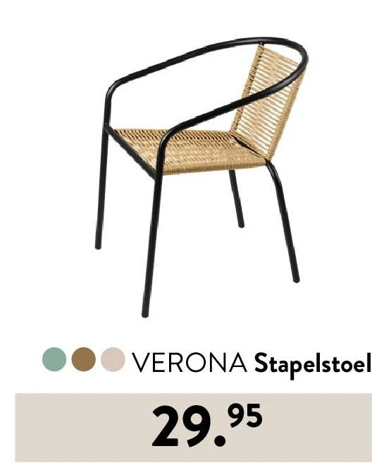 VERONA Stapelstoel
