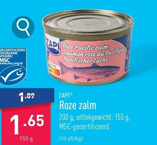 Roze zalm