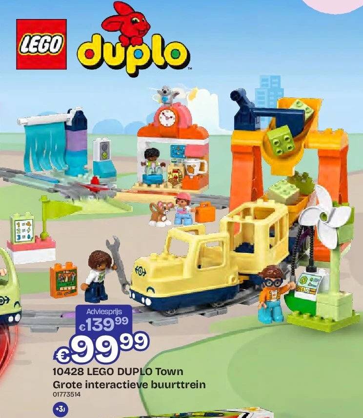 10428 LEGO DUPLO Town Grote interactieve buurttrein