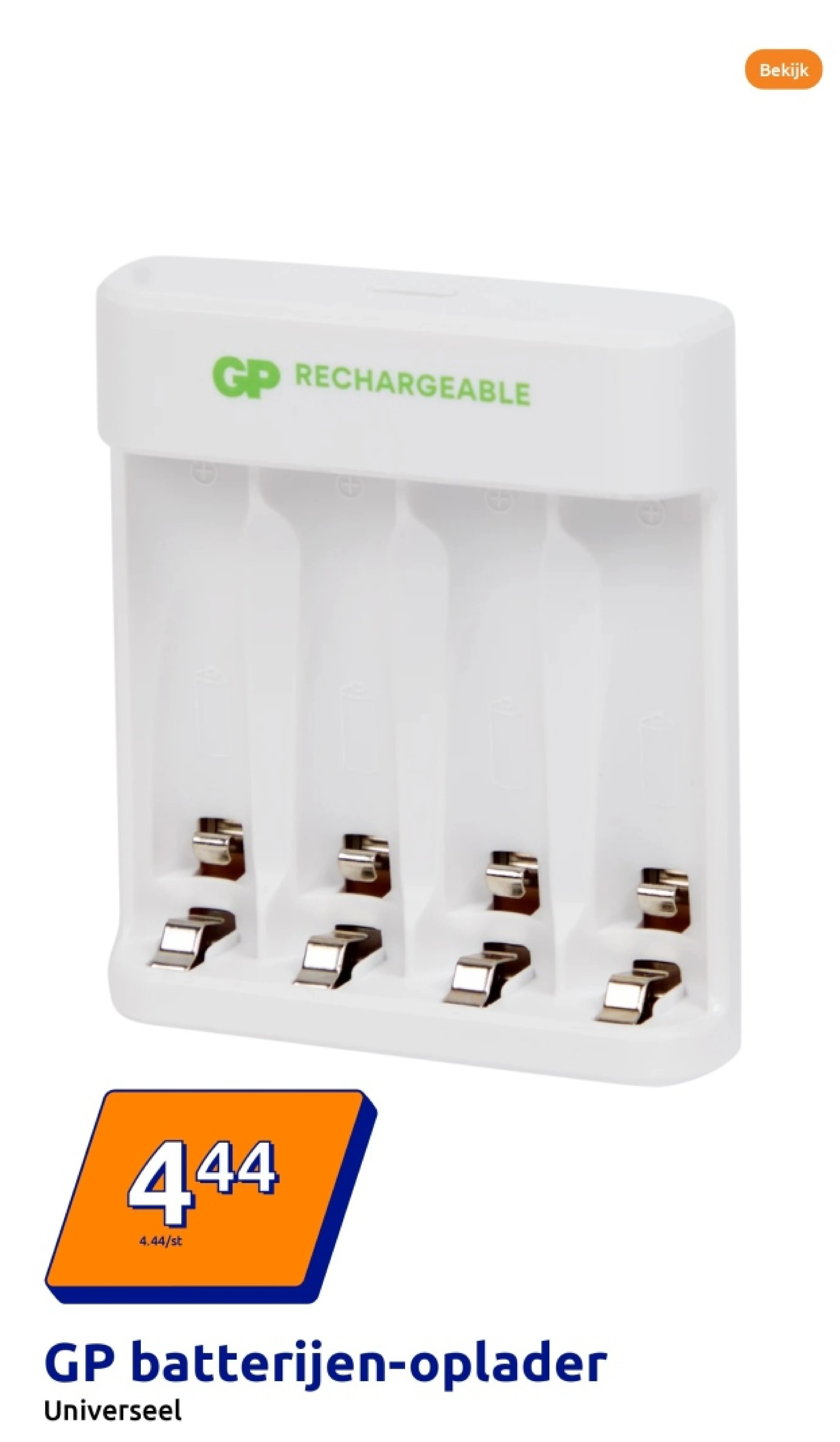 GP batterijen-oplader