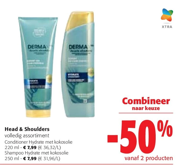 Head & Shoulders Conditioner Hydrate met kokosolie 220 ml