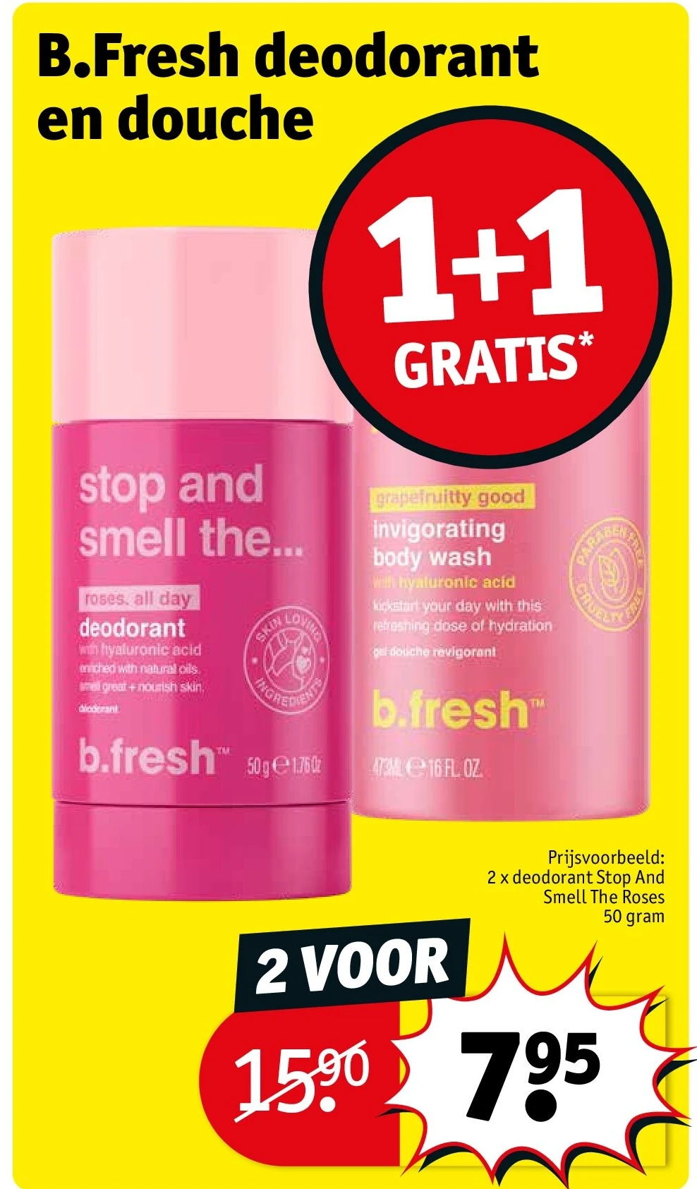 B.Fresh deodorant en douche