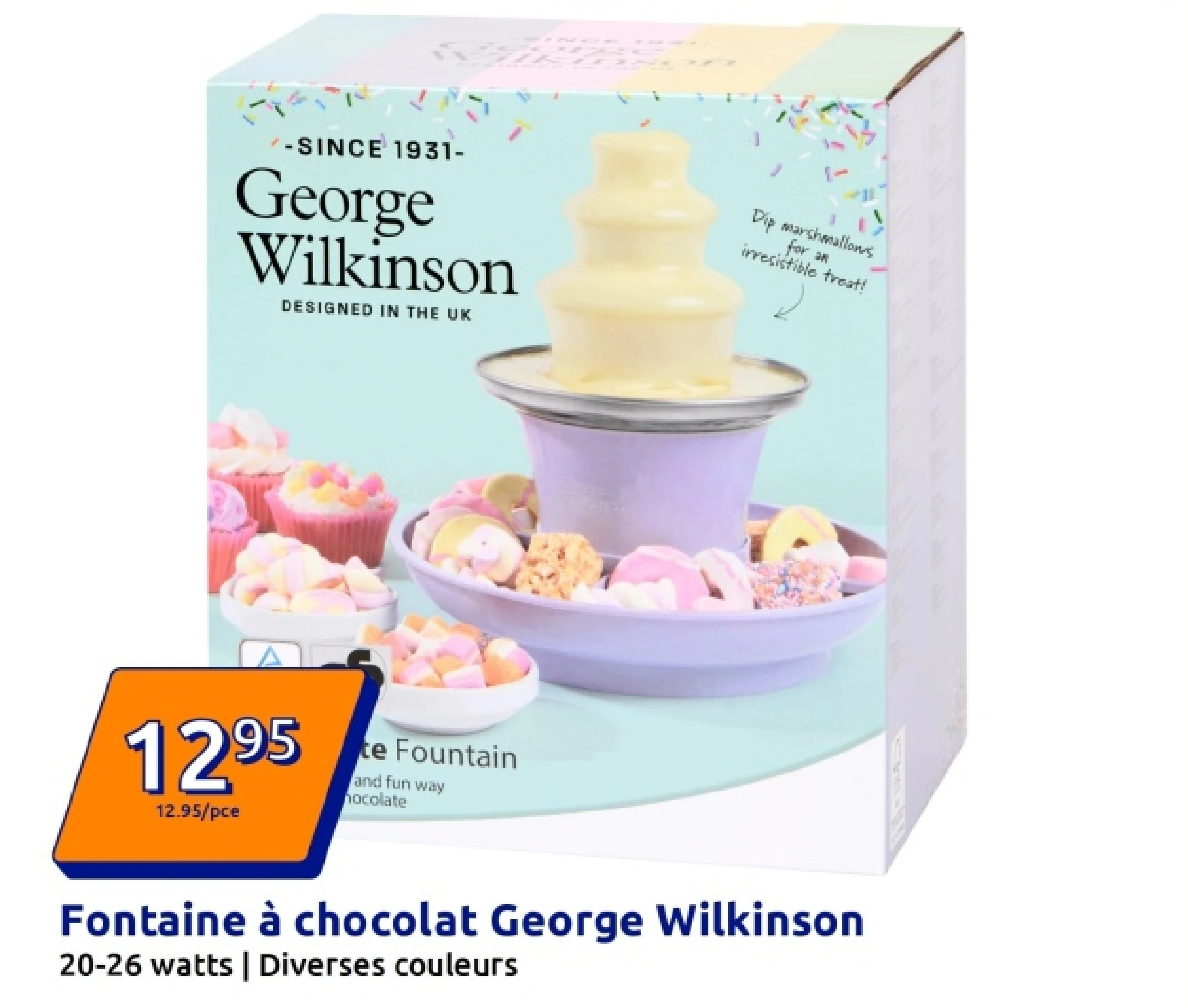 Fontaine à chocolat George Wilkinson