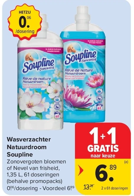 Wasverzachter Natuurdroom Soupline