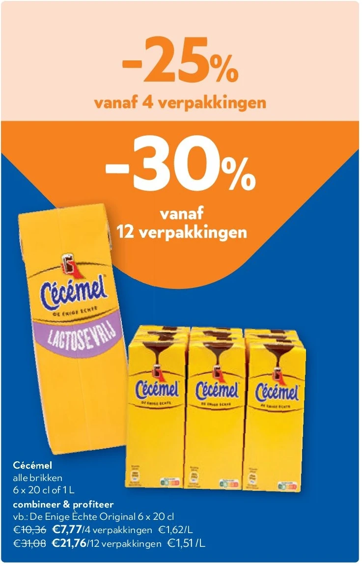 Cécémel De Enige Èchte Original 6 x 20 cl