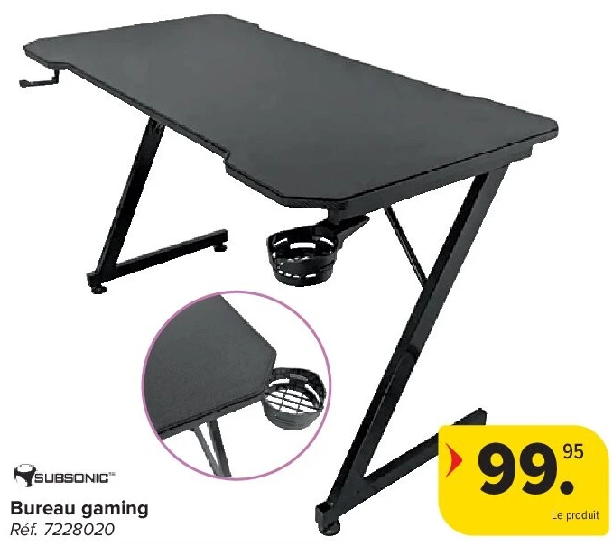 SUBSONIC Bureau gaming