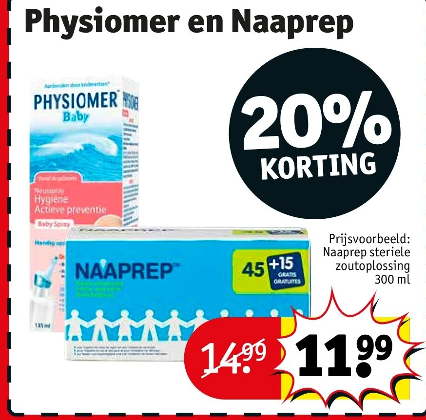 Physiomer en Naaprep