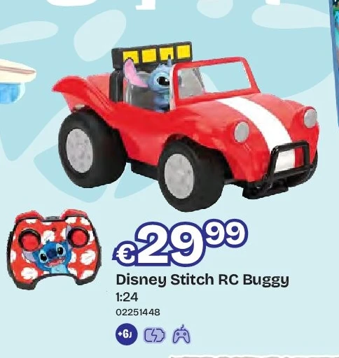 Disney Stitch RC Buggy 1:24