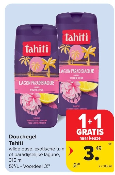 Douchegel Tahiti