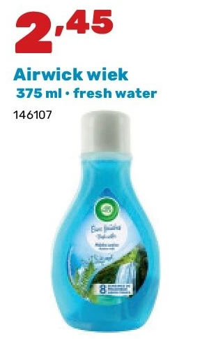Airwick wiek 375 ml • fresh water
