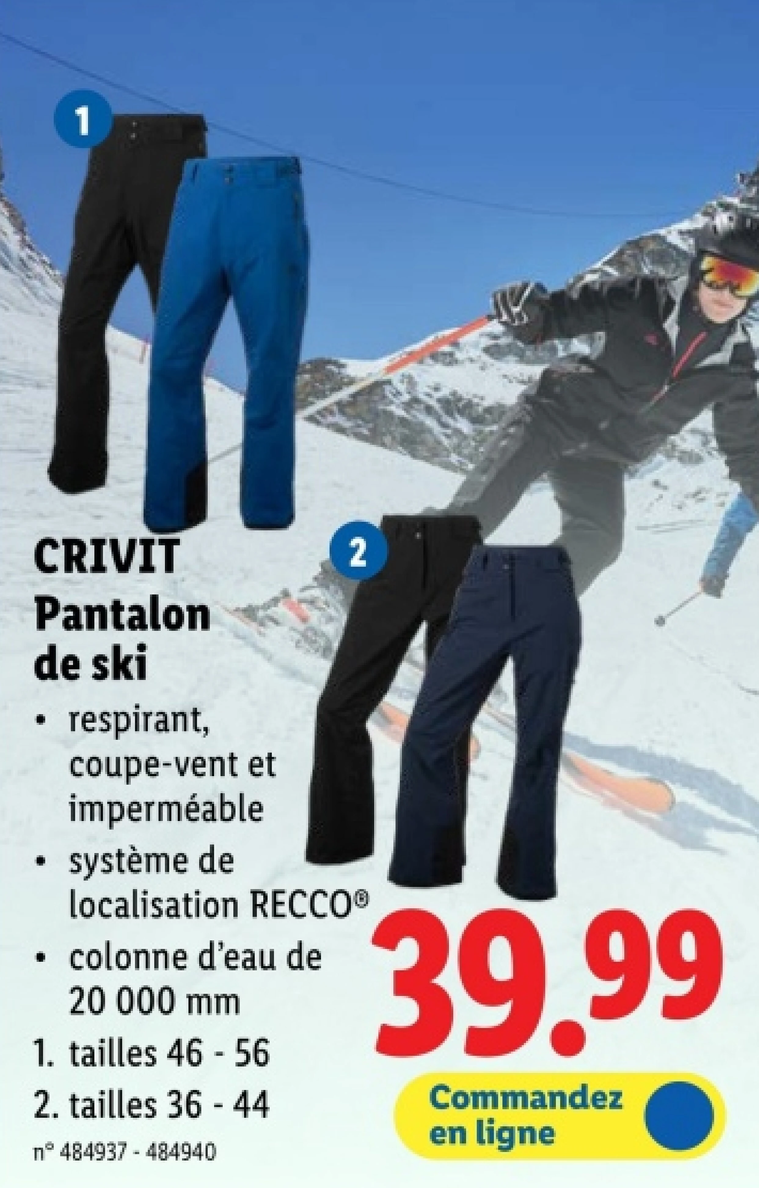 Pantalon de ski