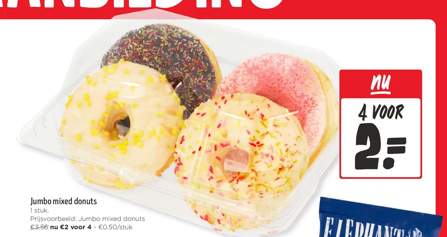 Jumbo mixed donuts