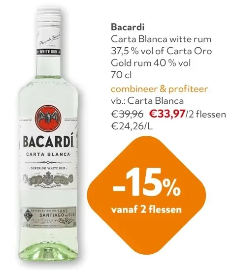 Bacardi Carta Blanca