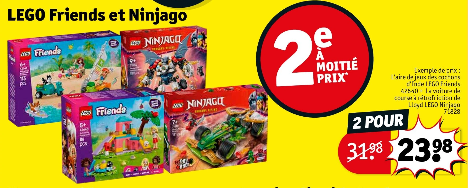 LEGO Friends et Ninjago