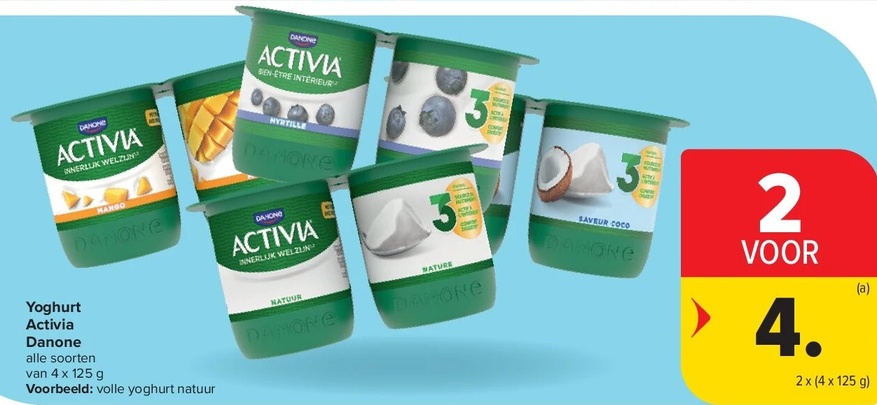 Yoghurt Activia Danone