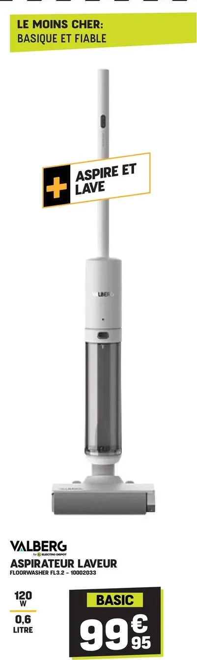 ASPIRATEUR LAVEUR