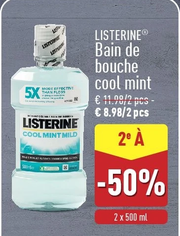 Bain de bouche cool mint