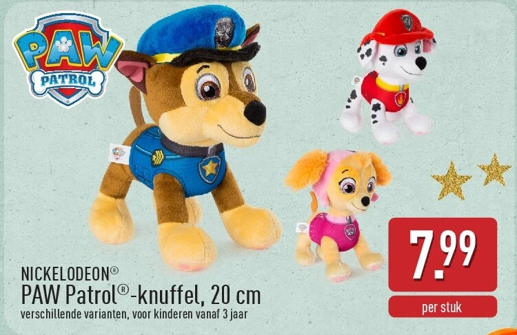 PAW Patrol®-knuffel, 20cm
