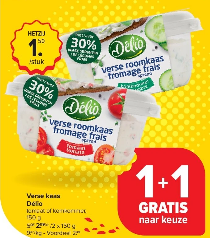 Verse kaas Délio