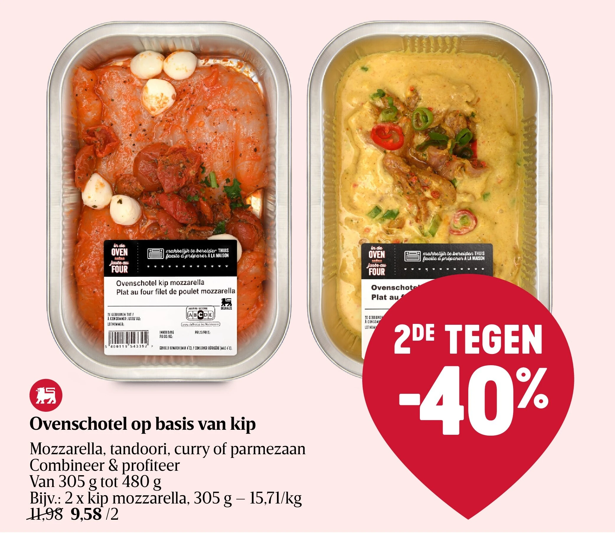 Ovenschotel op basis van kip