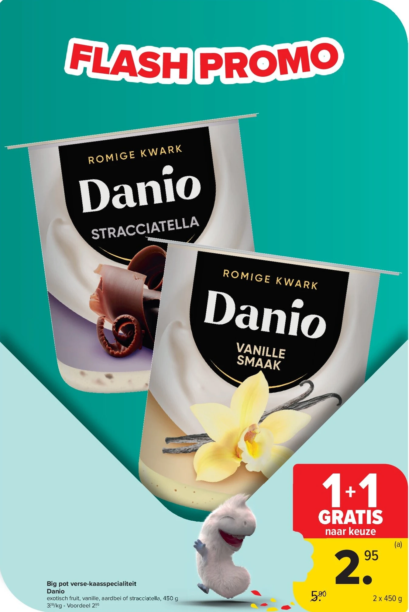 Big pot verse-kaasspecialiteit Danio