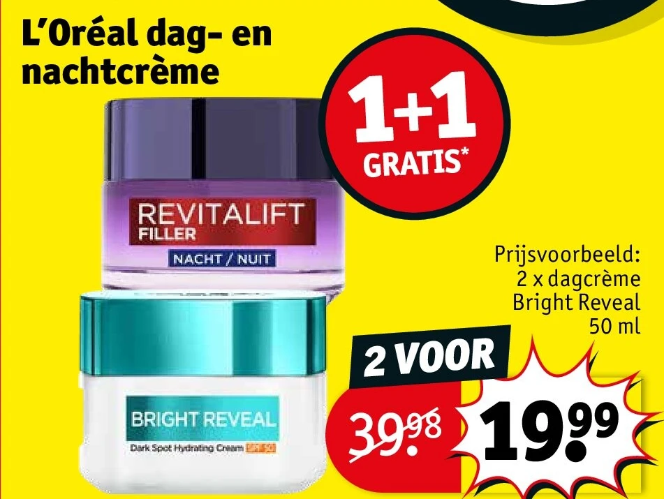 L’Oréal dag- en nachtcrème