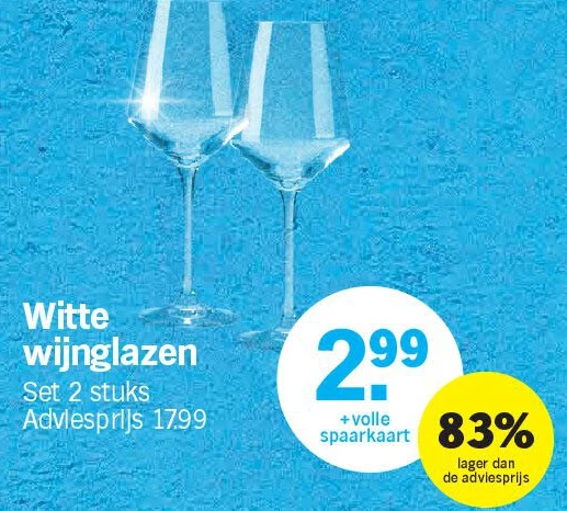 Witte wijnglazen