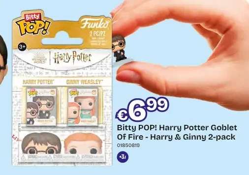 Bitty POP! Harry Potter Goblet Of Fire - Harry & Ginny 2-pack