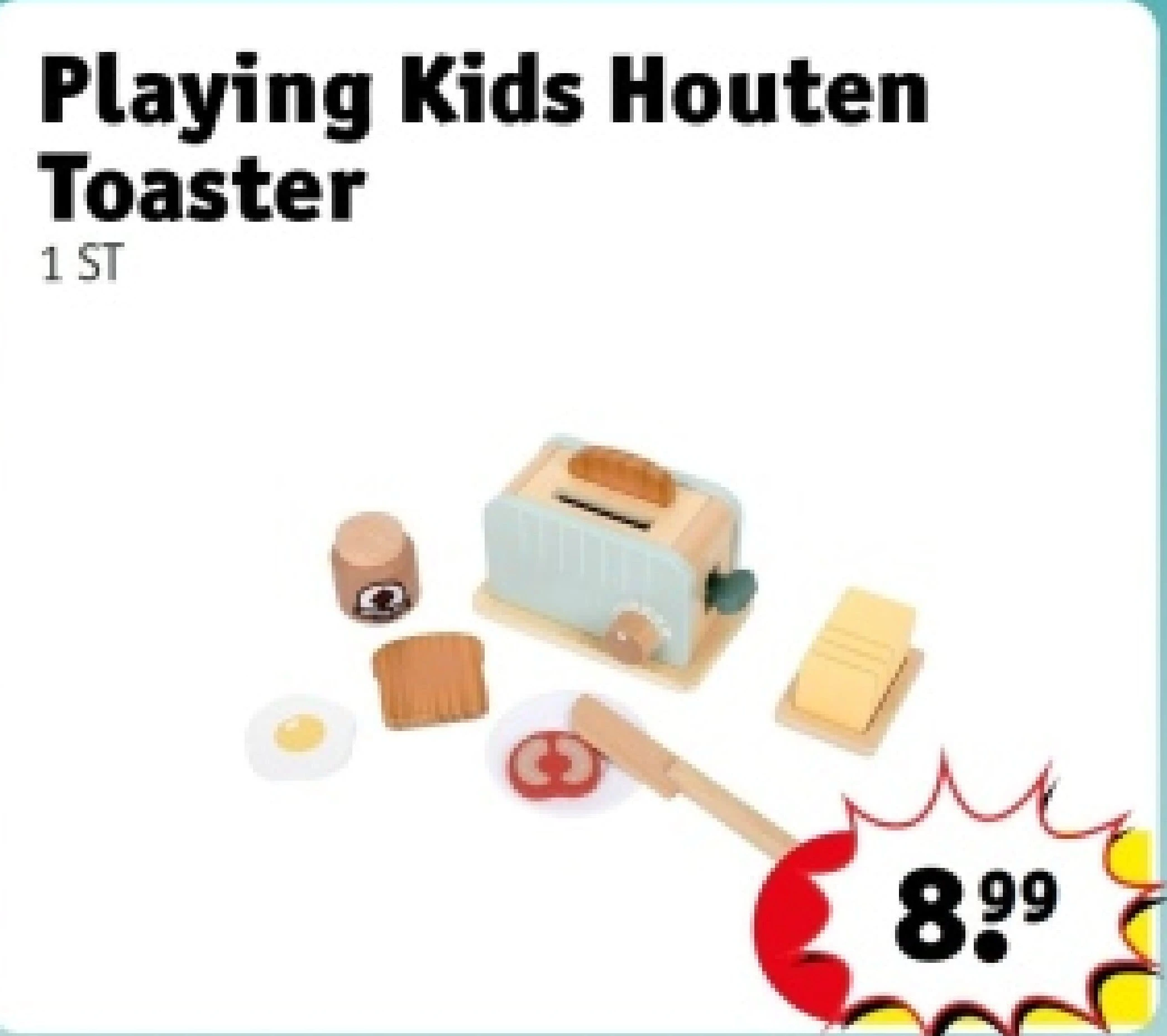 Playing Kids Houten Toaster